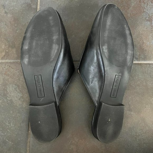 Seven Dials Black Mules - Picture 5 of 5